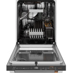 Cafe 24-in Top Control Built-in Dishwasher ( Stainless Steel with Brushed Stainless Handles ) With Third Rack,