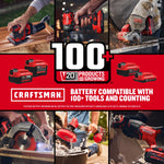 CRAFTSMAN V20 20-volt max 8.0-in 4 Ah Battery Pole Saw Battery Included , Charger Included