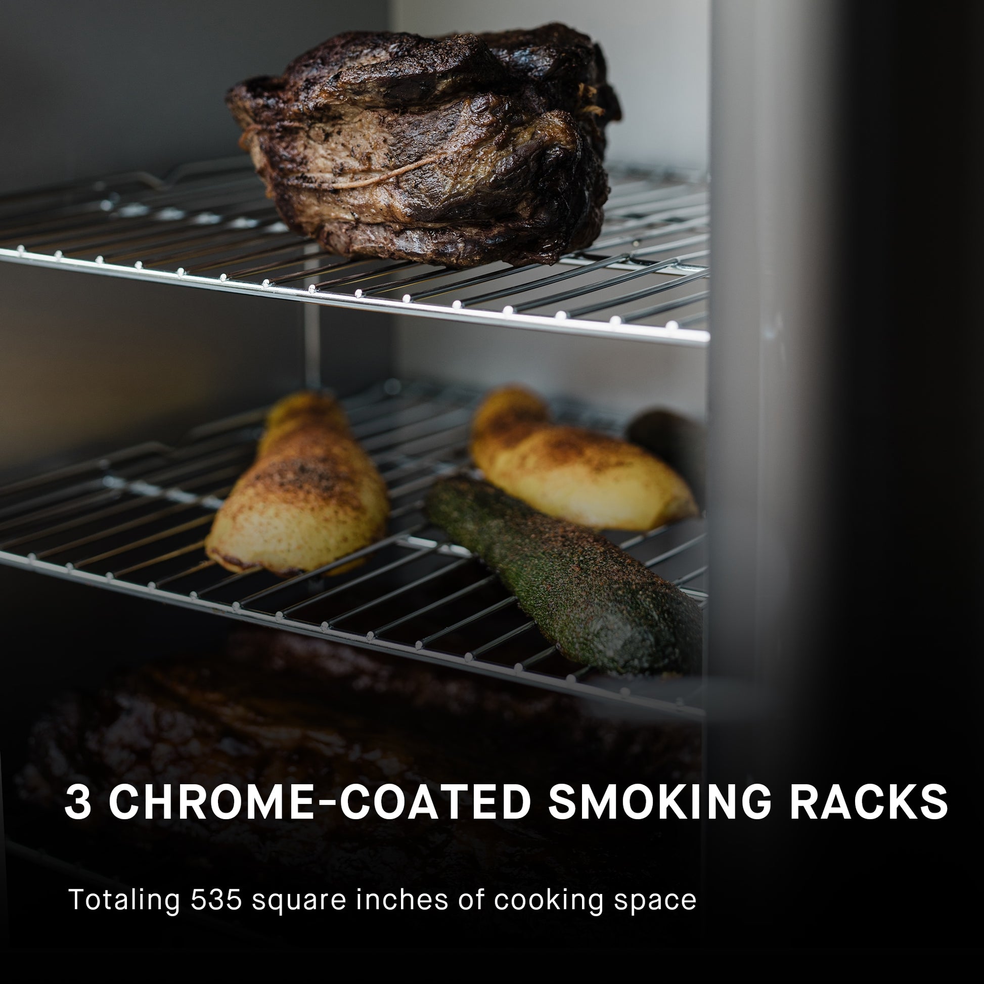 Masterbuilt Analog Smoker 535-Sq. in Black Electric Smoker