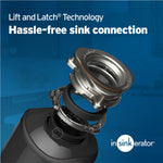 InSinkErator Badger 1 Continuous feed 1/3-HP Septic Safe Corded Garbage Disposal