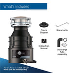 InSinkErator Badger 1 Continuous feed 1/3-HP Septic Safe Corded Garbage Disposal