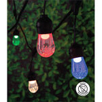 Harbor Breeze 24-ft Plug-in Black/multi Outdoor String Light with 12 Color changing -Light LED Novelty Bulbs, RETAIL: $54.98, FINAL PRICE: $29.99 + TAX