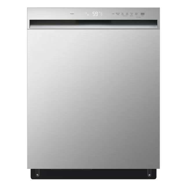 LG 24-in Front Control Built-in Dishwasher With Third Rack (Stainless Steel) 50-dBA, LDFC353LS *JR2508, Retail: $829.00, FINAL PRICE: $529.99 + TAX