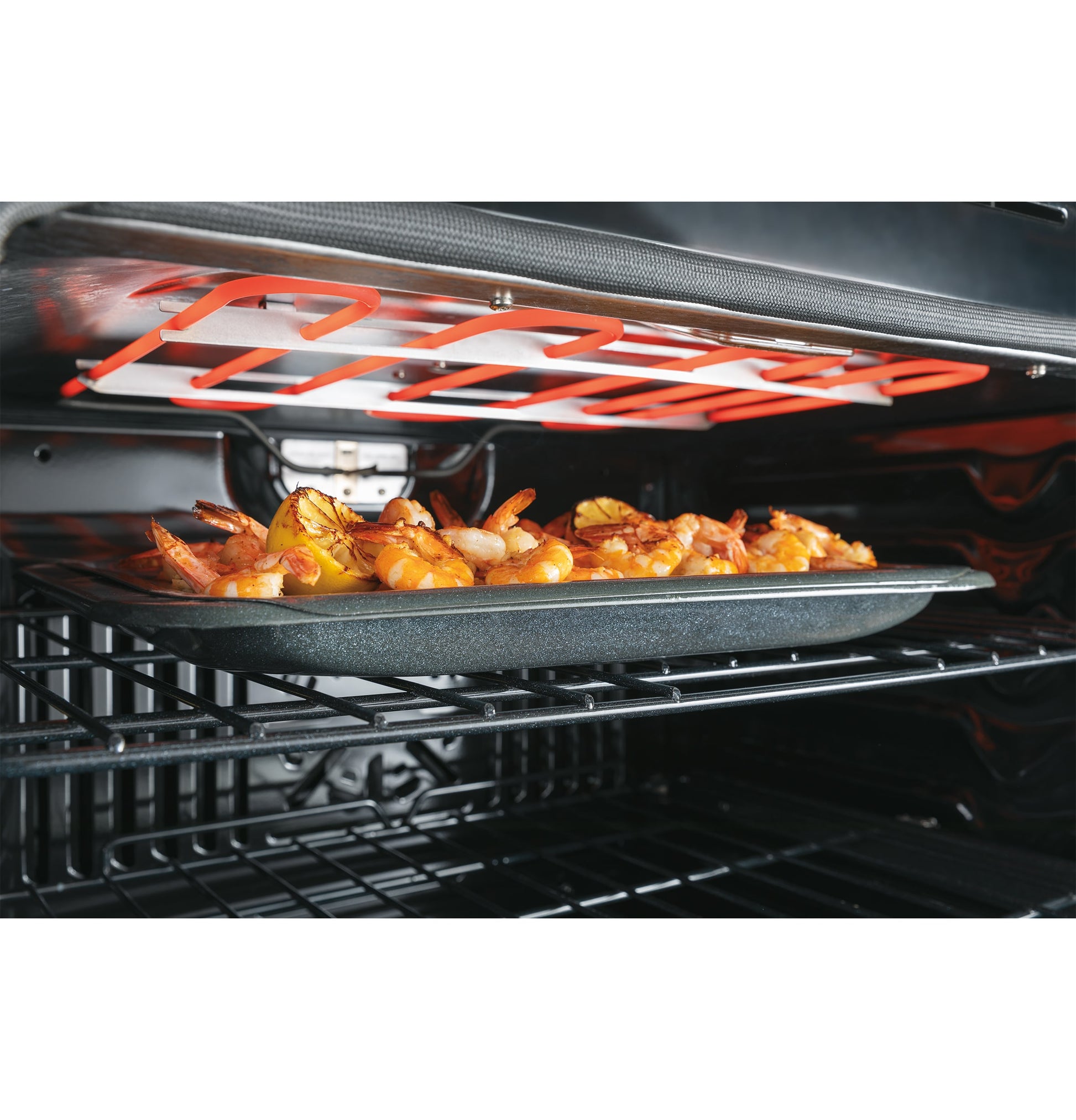GE 30 inch Single Electric Wall Oven with Air Fry True Convection and Self + Steam Cleaning ( Stainless Steel )