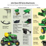 John Deere S130 42-in 22 -HP V-twin Gas Lawn tractor