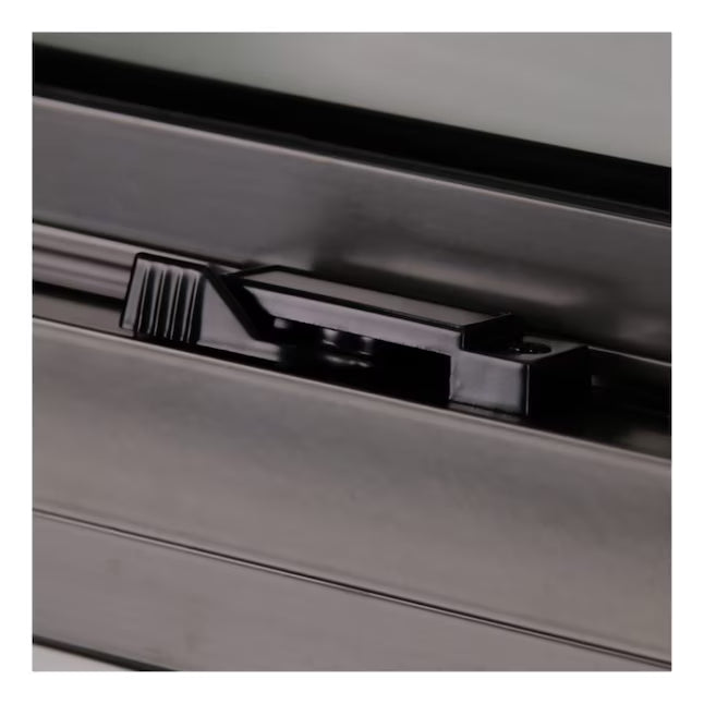 RELIABILT 36-in x 62-in Bronze Exterior Aluminum New Construction Single Hung Window Low-E Single Pane Glass (Half Screen Included), FASHB3662N-IMP, FINAL PRICE: $149.99