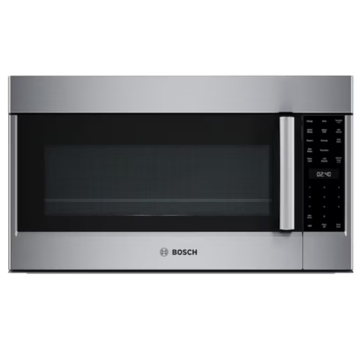 Bosch 800 Series 1.9-Cu. Feet 1000 -Watt 30-Inches Over-the-Range Convection Microwave with Sensor Cooking ( Stainless Steel ), HMV8054U *JR2502