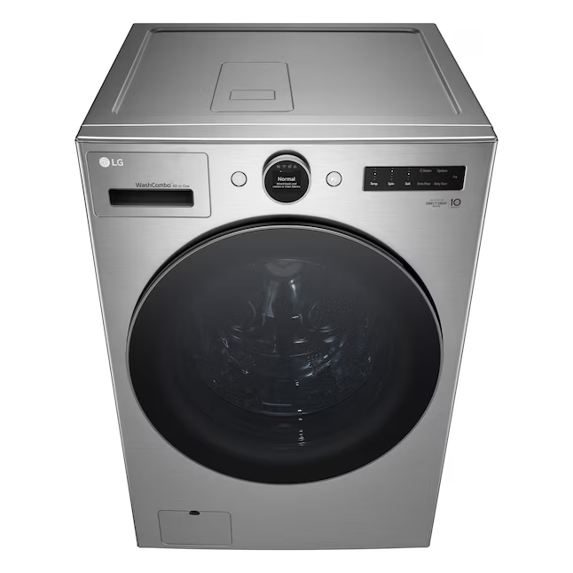 LG 5-cu ft Capacity Graphite Steel Ventless All-In-One Washer Dryer Combo, WM6998HVA *JR2509, Retail: $3,299.00, FINAL PRICE: $1,599.99 + TAX