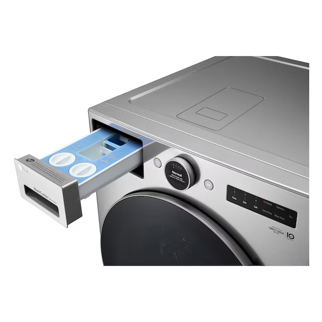 LG 5-cu ft Capacity Graphite Steel Ventless All-In-One Washer Dryer Combo, WM6998HVA *JR2509, Retail: $3,299.00, FINAL PRICE: $1,599.99 + TAX