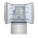 ZLINE KITCHEN & BATH Standard-Depth 28.9-cu ft 3 -Door 36-in Wide with Dual Ice Maker (Stainless Steel)