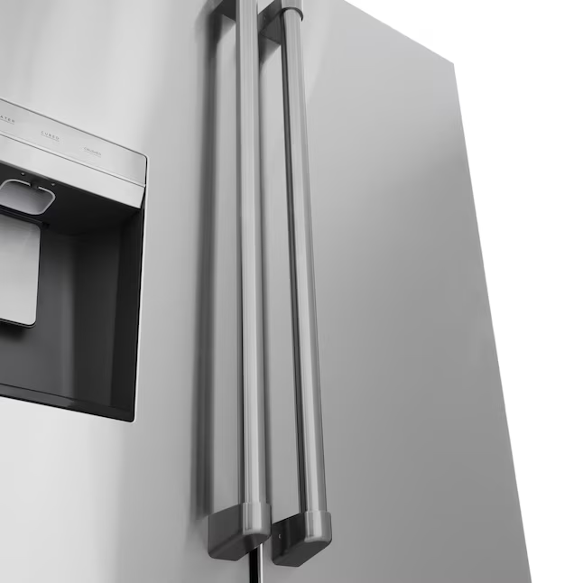 ZLINE KITCHEN & BATH Standard-Depth 28.9-cu ft 3 -Door 36-in Wide with Dual Ice Maker (Stainless Steel)