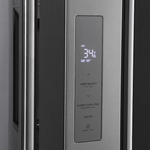 ZLINE KITCHEN & BATH Standard-Depth 28.9-cu ft 3 -Door 36-in Wide with Dual Ice Maker (Stainless Steel)