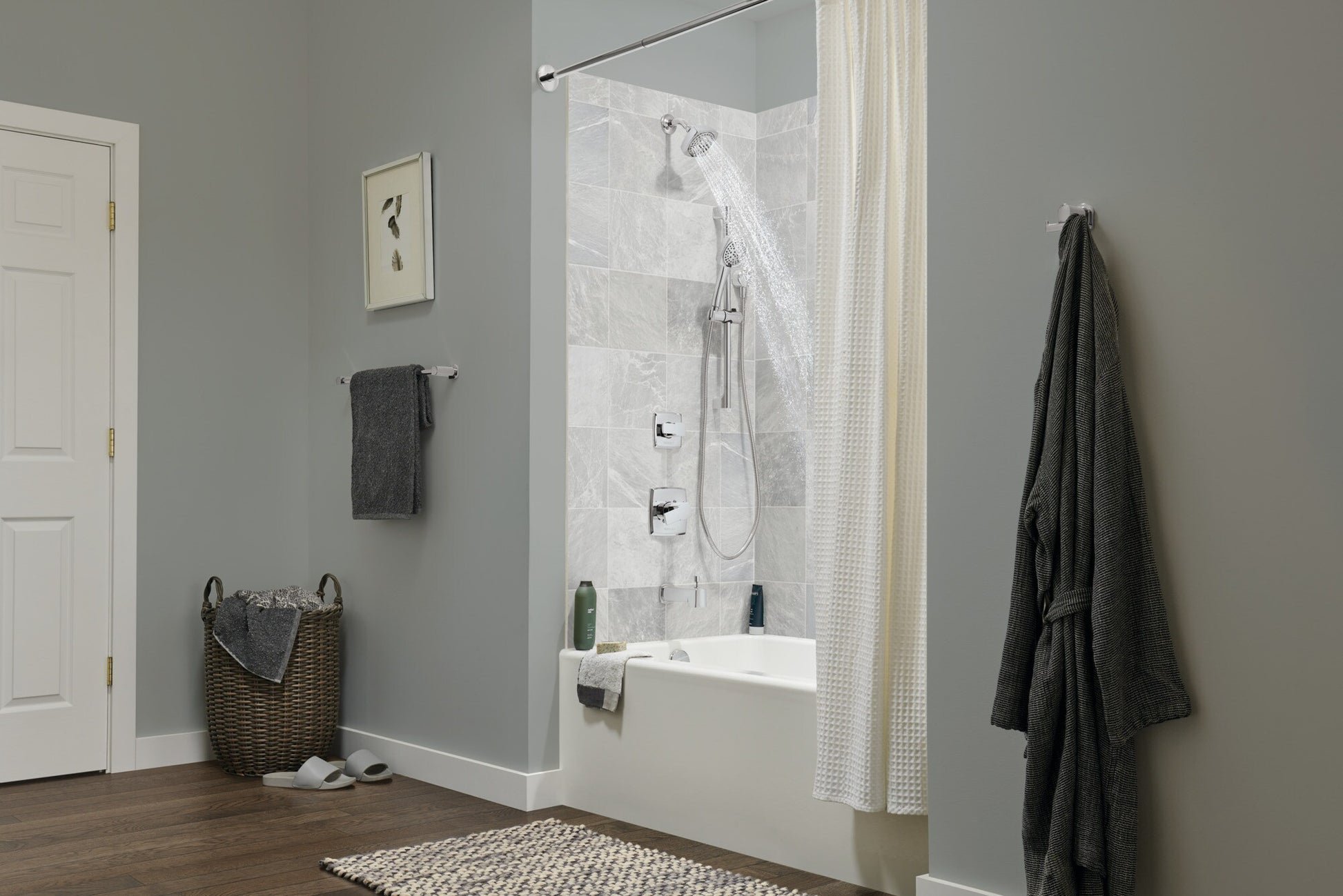Peerless Ezra Tub and SHower Trim Kit in Chrome ( Valve not Included ), PTT14471, MSRP: $93.06, FINAL PRICE: $39.99 + TAX