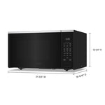 Whirlpool 1.6-cu ft 1200 -Watt Countertop Microwave ( Fingerprint Resistant Stainless Steel