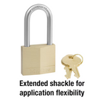 Master Lock Outdoor Keyed Padlock 1-9/16-in Wide x 1-1/2-in Shackle, 140DLF #1358860  *JR2512, Retail: $14.03, FINAL PRICE: $7.99 + TAX