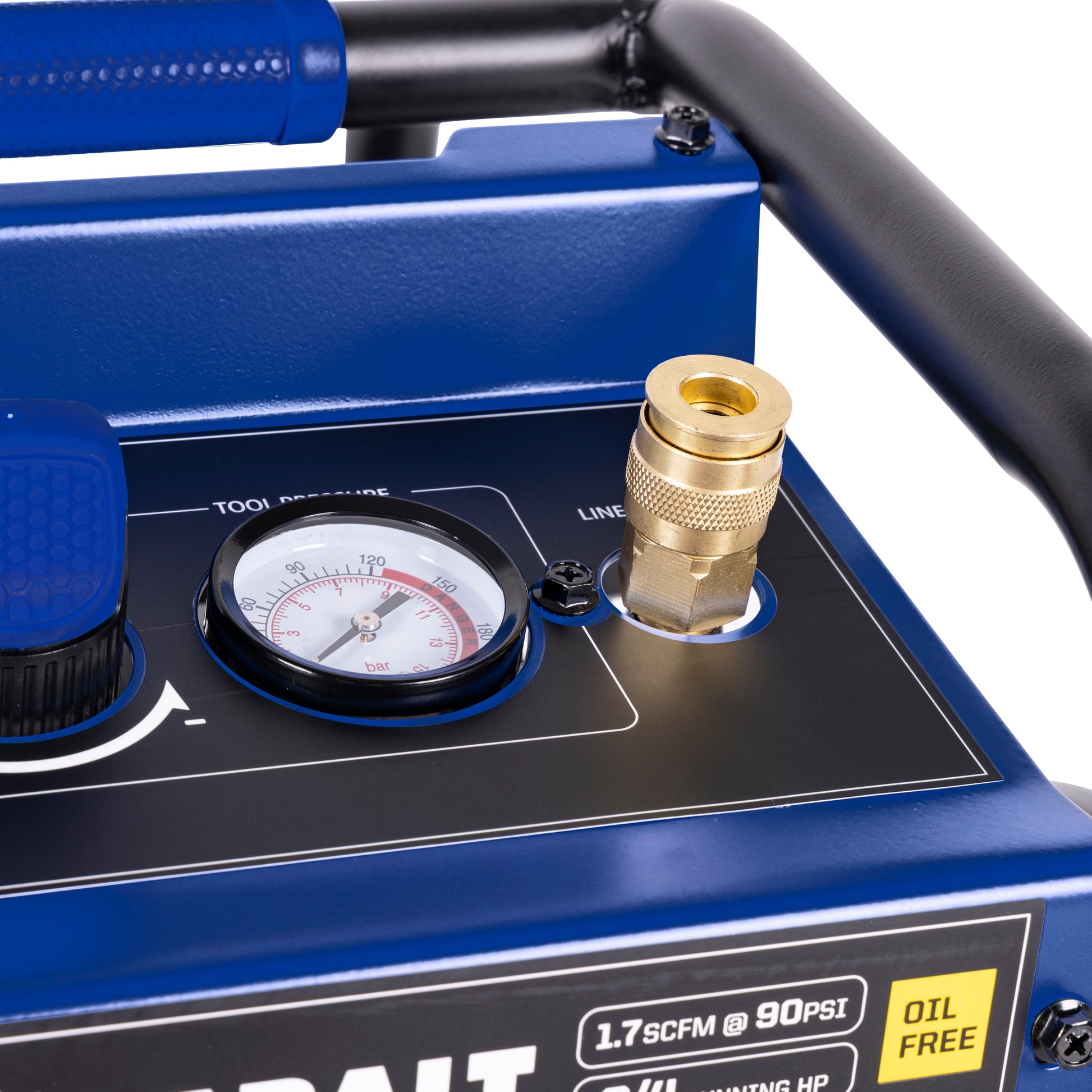 Kobalt QUIET TECH 2-Gallon Portable Electric 125 PSI Hot dog Air Compressor