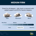 Serta Sheer Slumber EZ Tote 8-in Medium Full Cooling Memory foam Mattress in a Box