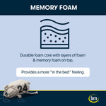 Serta Sheer Slumber EZ Tote 8-in Medium Full Cooling Memory foam Mattress in a Box
