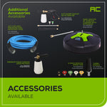 Greenworks Industrial Grade 3100-PSI 2.1-GPM Cold Water Electric Pressure washer with 5 Spray Tips