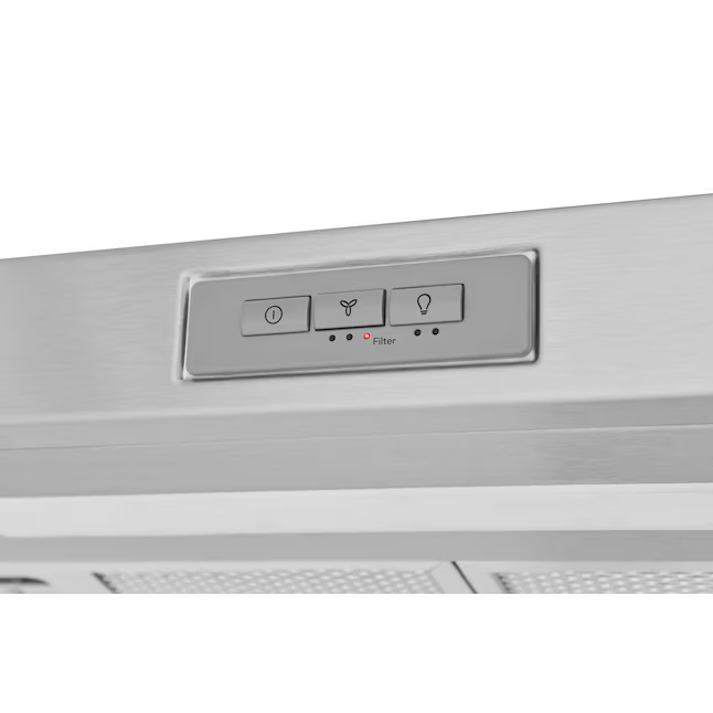 Frigidaire 30-in Convertible 220-CFM Stainless Steel Under Cabinet Range Hood with Charcoal Filter, FCVW3052AS *JR2512, Retail: $299.00, FINAL PRICE: $149.99 + TAX