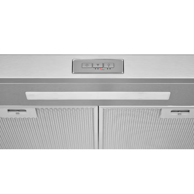 Frigidaire 30-in Convertible 220-CFM Stainless Steel Under Cabinet Range Hood with Charcoal Filter, FCVW3052AS *JR2512, Retail: $299.00, FINAL PRICE: $149.99 + TAX