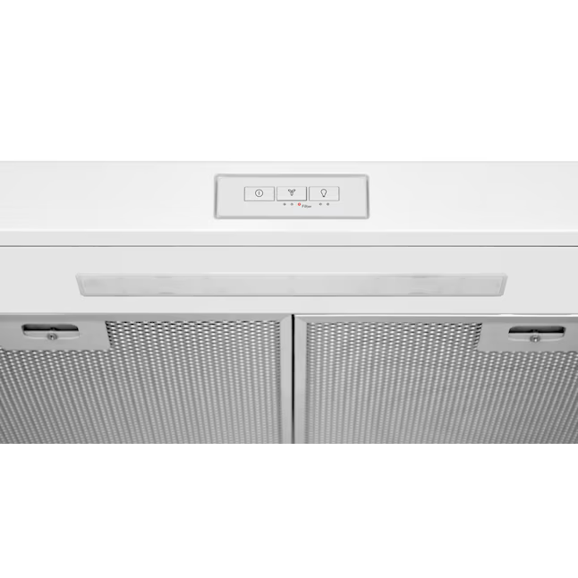 Frigidaire 30-in Convertible 220-CFM White Under Cabinet Range Hood with Charcoal Filter, FCVW3052AW *JR2512, Retail: $249.00, FINAL PRICE: $139.99 + TAX