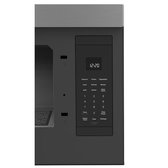 Whirlpool Flush Built-in Design 1.1-cu ft Over-the-Range Microwave with Sensor Cooking (Fingerprint Resistant Stainless Steel), WMMF5930PZ *JR2510, Retail: $754.00, FINAL PRICE: $319.99 + TAX