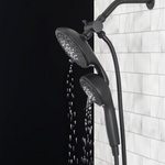 Alpine Reserve Galway 6 -Spray Matte Black 5-in Round Shower Head with Handheld Combo 1.8 GPM, 3074-03618-ARMB *JR2511, Retail: $74.98, FINAL PRICE: $39.99 + TAX
