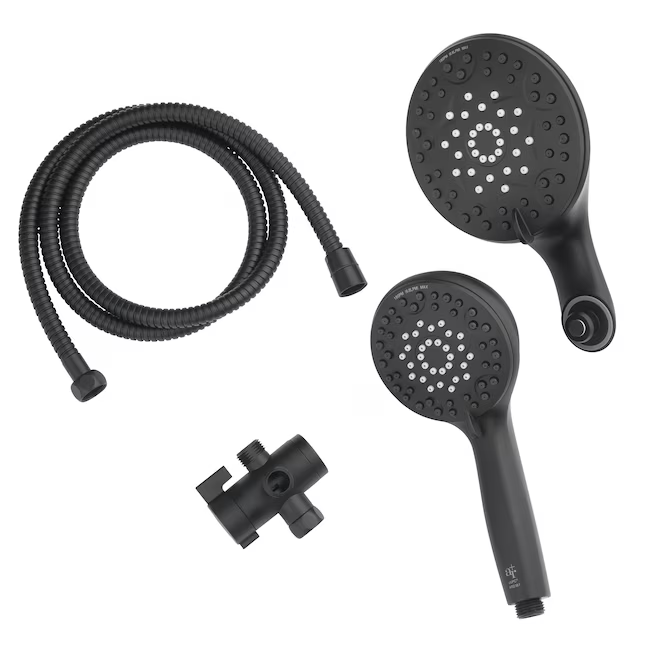 Alpine Reserve Galway 6 -Spray Matte Black 5-in Round Shower Head with Handheld Combo 1.8 GPM, 3074-03618-ARMB *JR2511, Retail: $74.98, FINAL PRICE: $39.99 + TAX