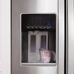 Whirlpool 20.6-cu ft Counter-Depth 36-in Wide Side-by-Side Refrigerator with Ice Maker ,Water and Ice Dispenser ( Fingerprint Resistant Stainless Steel )