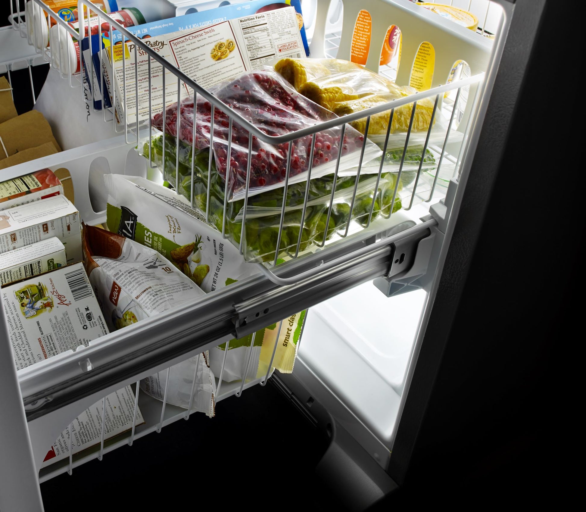 Whirlpool Standard-Depth 22.1-cu ft 3 -Door 35-in Wide French Door Refrigerator with Water Dispenser ( Stainless Steel ) ENERGY STAR Certified