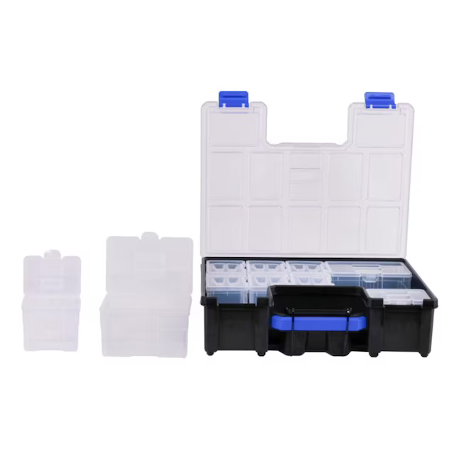 Kobalt 10-Compartment Large Plastic Small Parts Organizer, KWDC100  #4952311  *JR2507, Retail: $29.98, FINAL PRICE: $17.99 + TAX