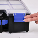Kobalt 10-Compartment Large Plastic Small Parts Organizer, KWDC100  #4952311  *JR2507, Retail: $29.98, FINAL PRICE: $17.99 + TAX