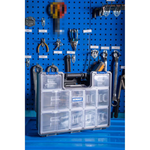 Kobalt 10-Compartment Large Plastic Small Parts Organizer, KWDC100  #4952311  *JR2507, Retail: $29.98, FINAL PRICE: $17.99 + TAX