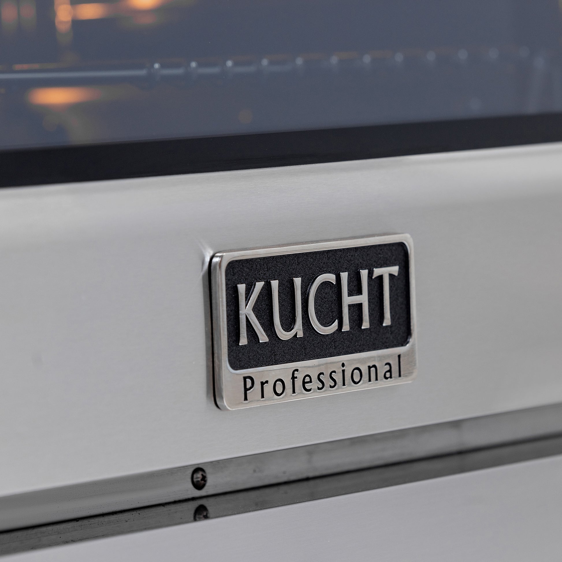 Kucht KX Series 36-in Deep recessed 6 burners Convection Oven Freestanding Dual Fuel Range ( Stainless Steel )