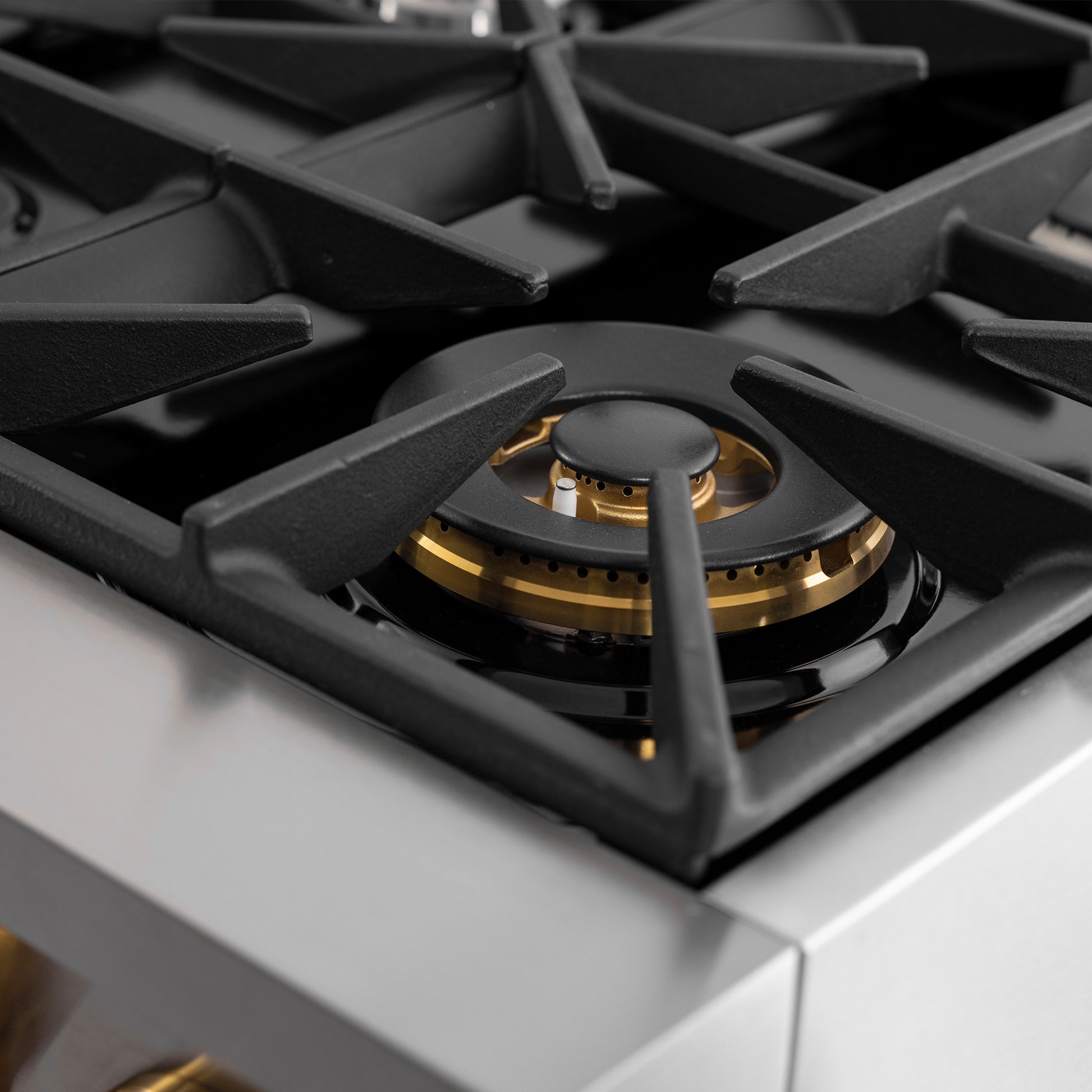 Kucht KX Series 36-in Deep recessed 6 burners Convection Oven Freestanding Dual Fuel Range ( Stainless Steel )