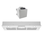 Awoco 36-in Ducted 1000-CFM Stainless Steel Insert Under Cabinet Range Hood