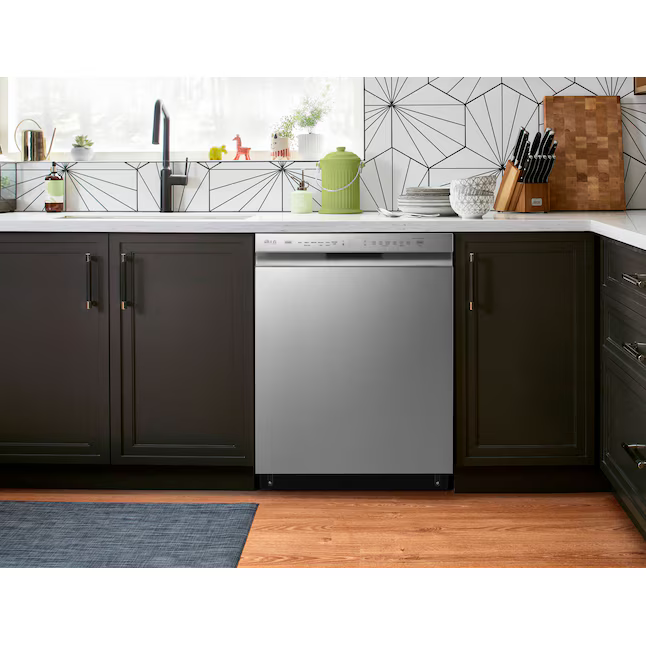 LG 24-in Front Control Built-in Dishwasher With Third Rack (PrintProof Stainless Steel) 48-dBA, LDFN4542S *JR2509, Retail: $1,049.00, FINAL PRICE: $499.99 + TAX