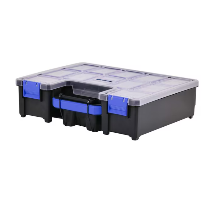 Kobalt 10-Compartment Large Plastic Small Parts Organizer, KWDC100  #4952311  *JR2507, Retail: $29.98, FINAL PRICE: $17.99 + TAX