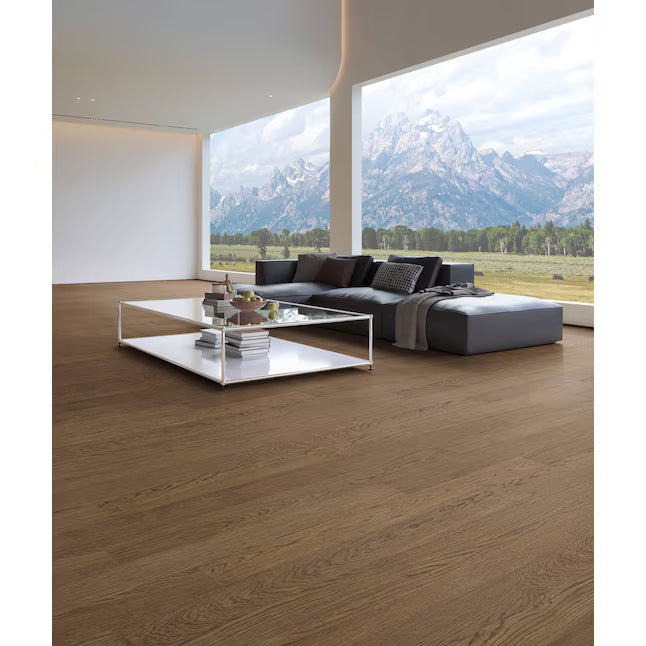 Fontainebleau European Oak 1/2-in T x 5-in W EK5A02TG ,  Wirebrushed Engineered Hardwood Flooring FINAL PRICE: $2.99/sf