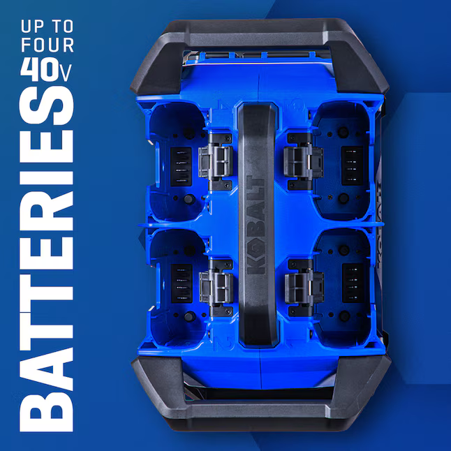 Kobalt K40 1800-Watts Portable Power Station (Batteries NOT Included), KBS 1040B-03 #5418357 *JR2512, Retail: $699.00, FINAL PRICE: $349.99 + TAX