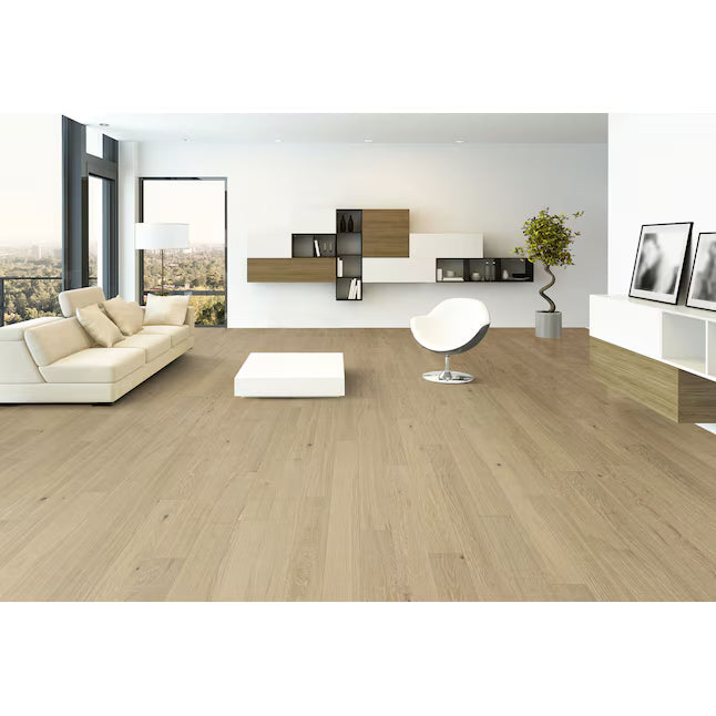 Yosemite European Oak 1/2-in T x 5-in W EK5A03TG ,  Wirebrushed Engineered Hardwood Flooring FINAL PRICE: $2.99/sf
