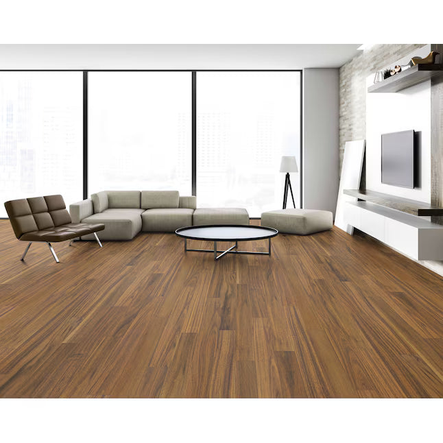 Kuta Indonesia Acacia 1/2-in T x 5-in W EIA5A11TG ,  Wirebrushed Engineered Hardwood Flooring FINAL PRICE: $2.99/sf