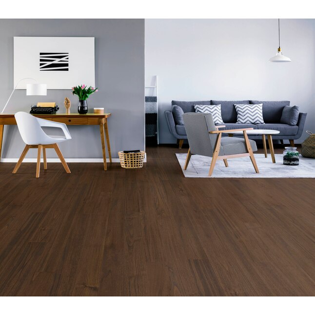 Rome Teak 1/2-in T x 5-in W EIA5A11TG ,  Wirebrushed Engineered Hardwood Flooring FINAL PRICE: $2.99/sf