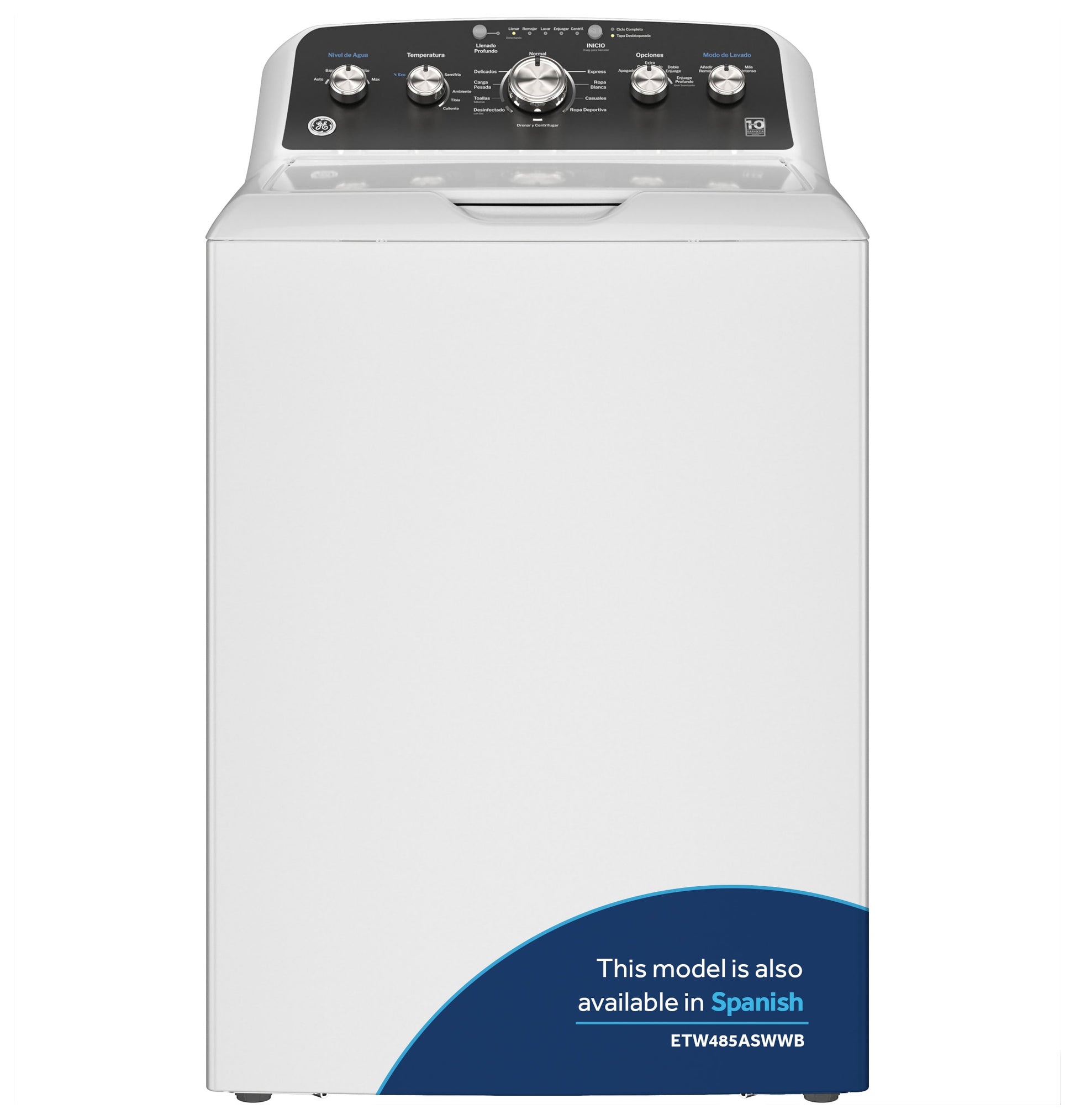 GE High Efficiency Agitator Large ( 4.5-cu ft ) Top-Load Washer ( White )