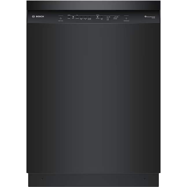Bosch 100 Series 24-in Front Control Built-in Dishwasher (Black) 48-dBA, SHE41CM6N *HD2509, Retail: $729.00, FINAL PRICE: $599.99 + TAX