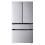 LG Counter-Depth 25.5-cu ft 4-Door 36-in Smart Compatible French Door Refrigerator with Ice Maker with Water Dispenser (PrintProof Stainless Steel), LF26C8210S *JR2510, Retail: $3,499.00, FINAL PRICE: $1,699.99 + TAX