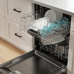 Bosch 100 Series 24-in Front Control Built-in Dishwasher ( Stainless Steel ) , PrecisionWash and PureDry , 48-Decibel