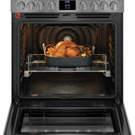 Frigidaire Professional 30-in Glass Top 5 burners 6.2-cu ft Air Fry Convection Oven Slide-In Electric Range with