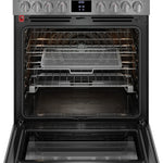Frigidaire Professional 30-in Glass Top 5 burners 6.2-cu ft Air Fry Convection Oven Slide-In Electric Range with
